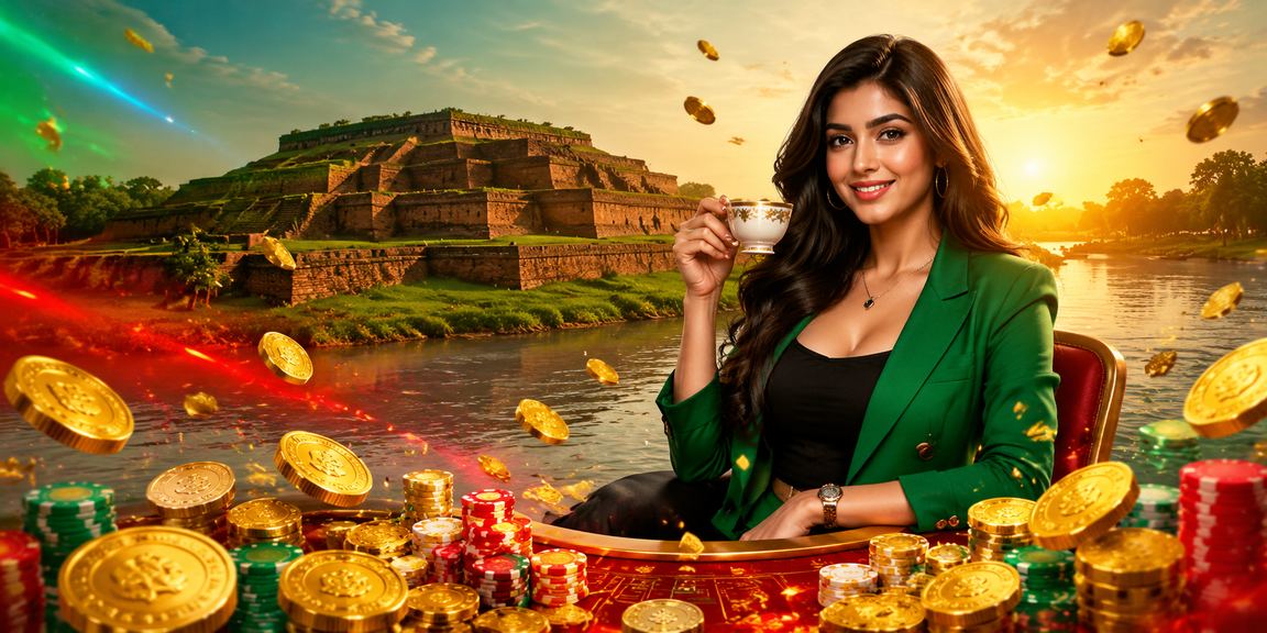 বগুড়ায় লাল-সবুজ পতাকার কাছে অন্দর বাহার খেলছেন একজন খেলোয়াড়